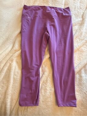 Under Armour Plus Women's Purple Performance Leggings